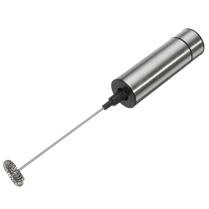 Egg Beater Milk Frother Stainless Steel Coil Tea Coffee Foaming Maker Brush Head Electric Blender