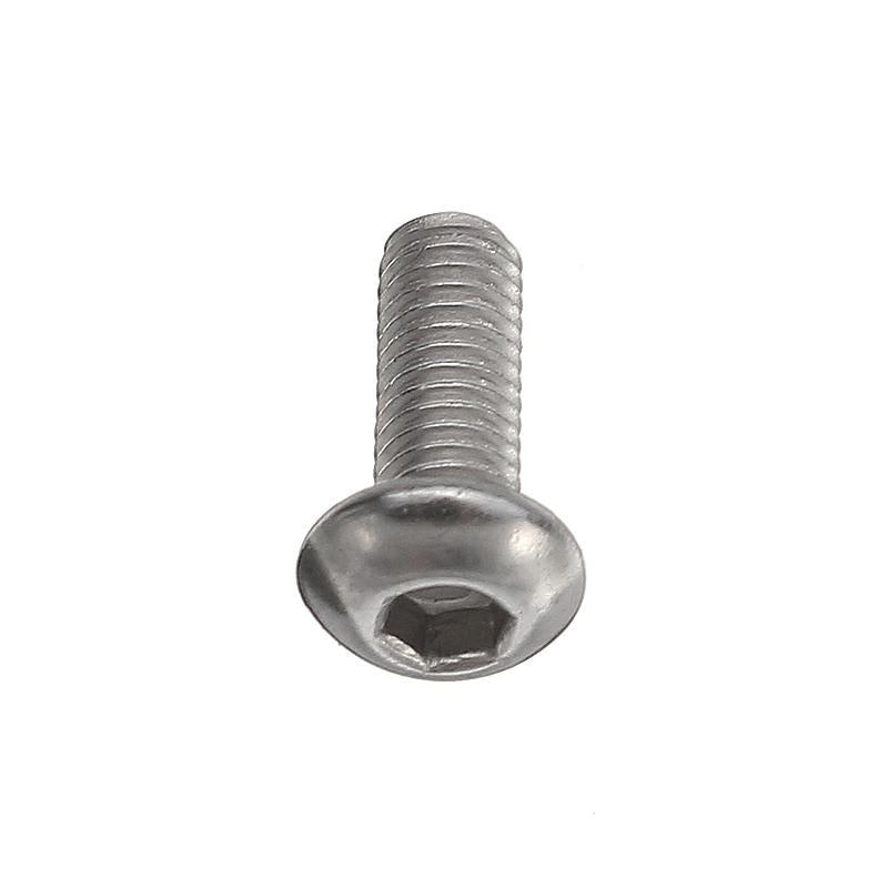 M3SH2 M3 Stainless Steel Hex Socket Button Head Cap Screw Bolts Nuts Assortment 240pcs