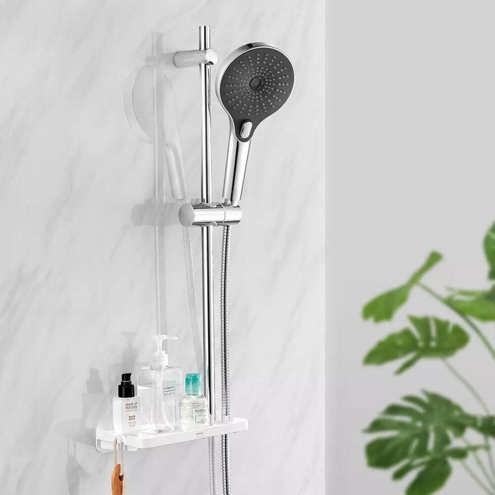 Bathroom Shower Faucets Lift Bar Rain Set Three-Stage Water Boost Big Outlet