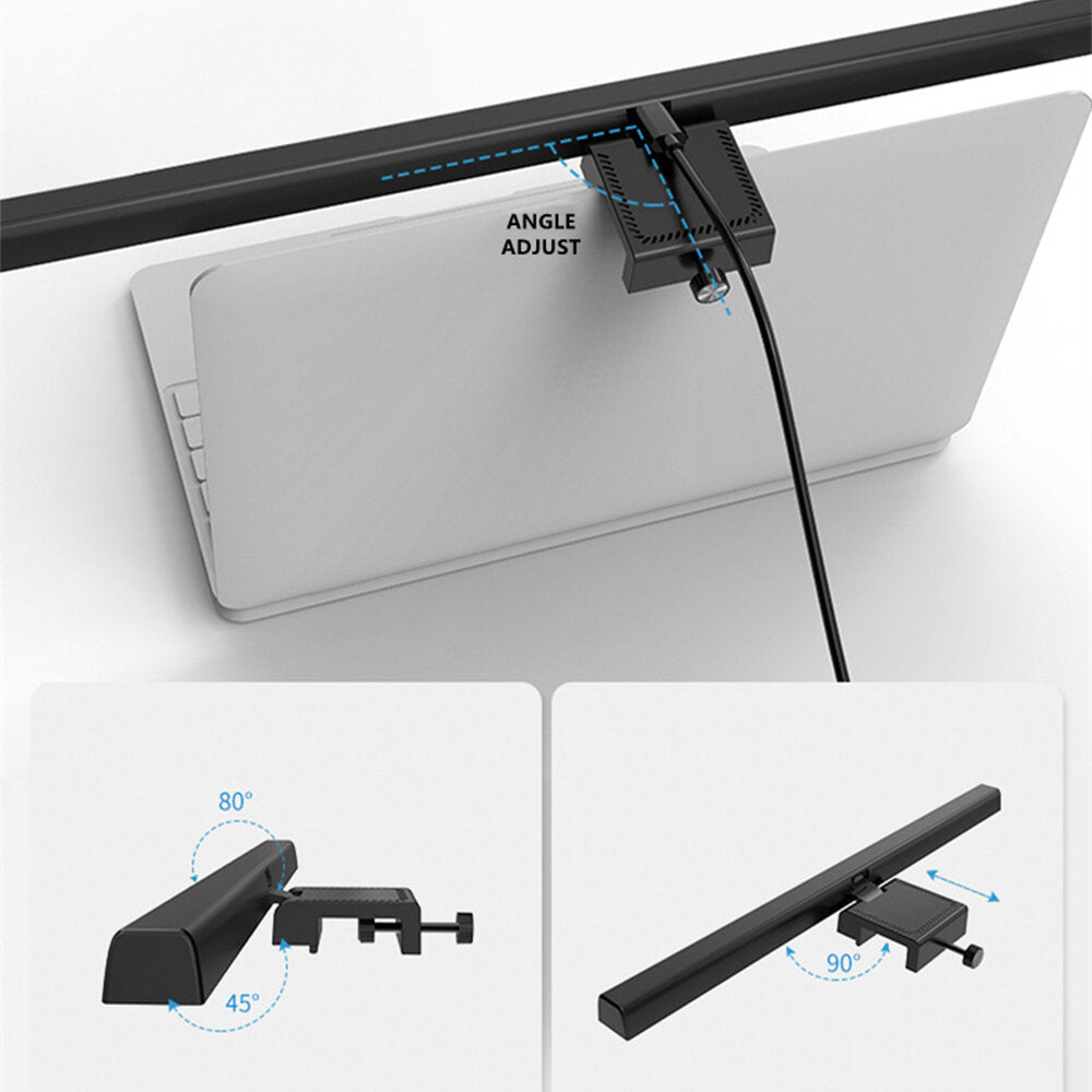 Monitor Light LED Lamp Ra90 Eye Protection Screen Hanging Light for Laptop Desktop Computer Home Office TB30SC