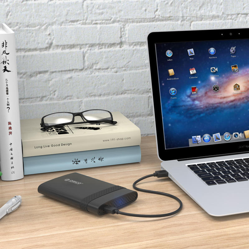 USB3.0 SATA III 2.5 inch HDD SSD Hard Drive Enclosure External Case Support UASP
