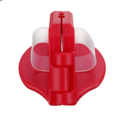 Red Magnetic Safety Nailer ABS Finger Nailer Protect Your Fingers for Hammering Nail