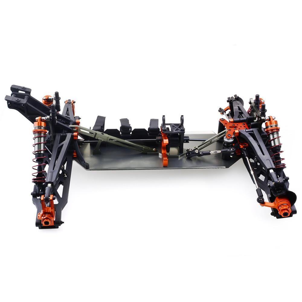 4WD 80km/h Brushless RC Car Frame Kit without Electronic Parts