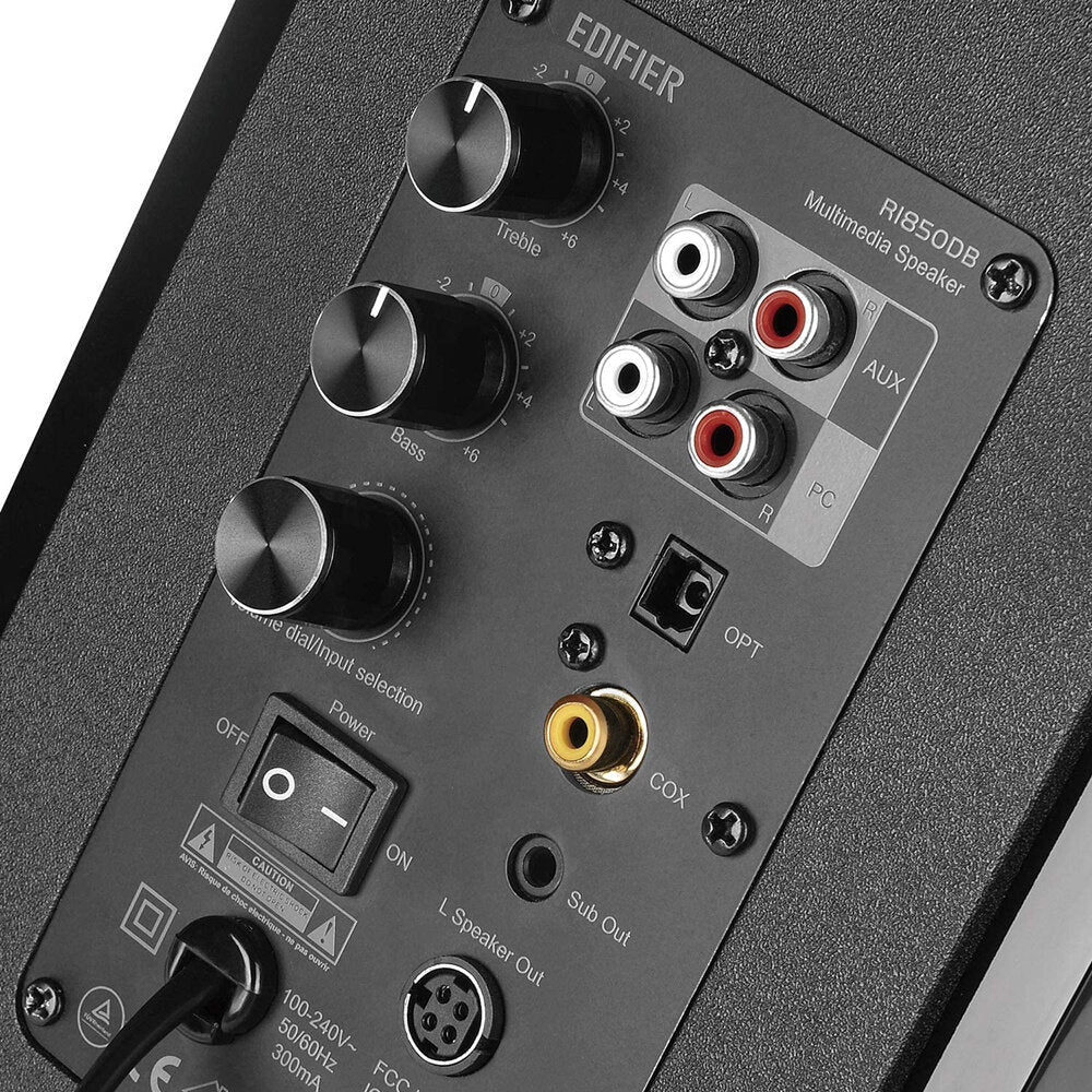 Subwoofer Supported Bookshelf Speakers Active Bluetooth Speaker Set Optical Wired Studio Speaker