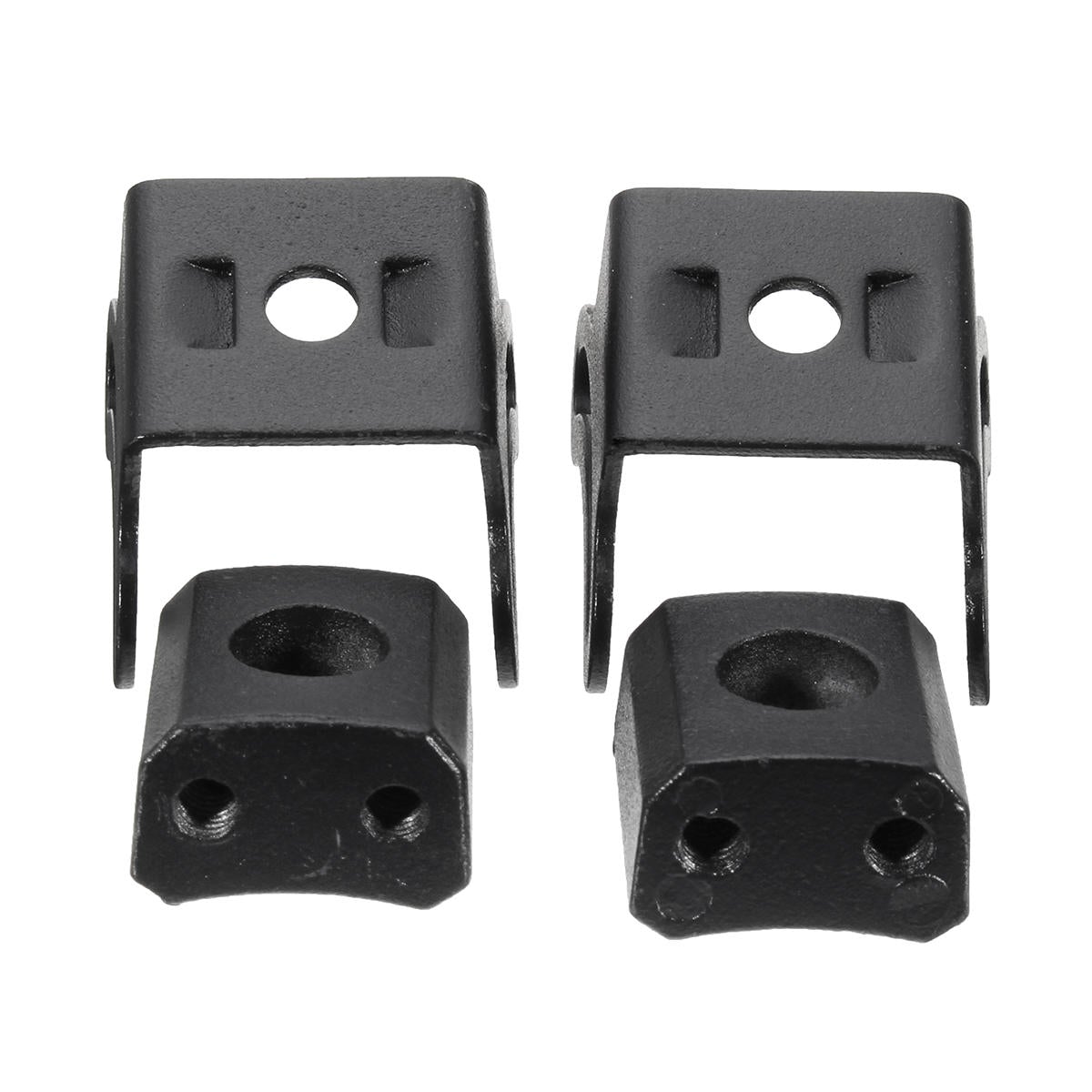 2Pcs LED Work Fog Light Bar Slide Mount Bracket Brackets