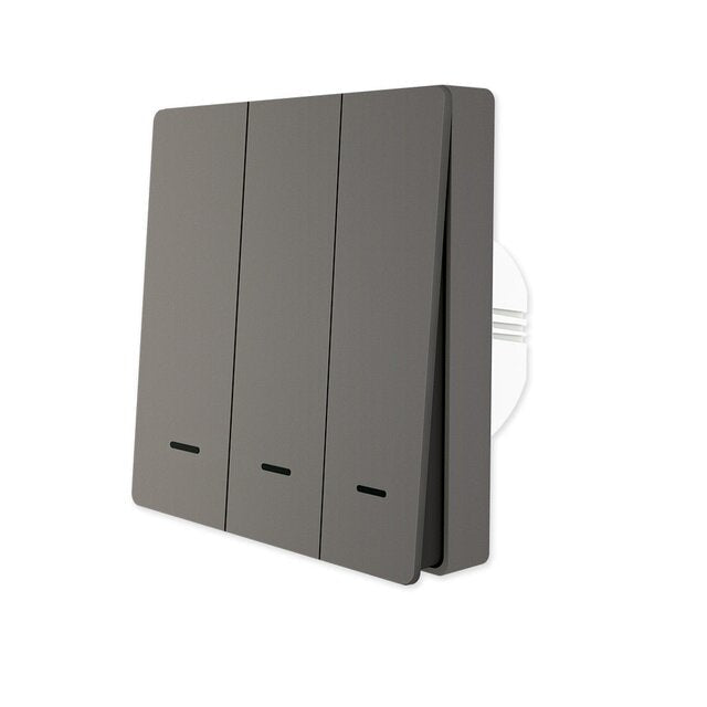 Smart Light Switch No Neutral Wire No Capacitor Remote Control Works with Alexa Google Home