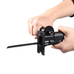Reciprocating Saw Attachment Adapter Change Electric Drill Into Reciprocating Saw Jig Saw wood working Cutting Tool