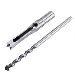 6.35/7.94/9.5/12.7mm Square Hole Drill Bit Mortising Chisel 1/4 to 1/2 Inch