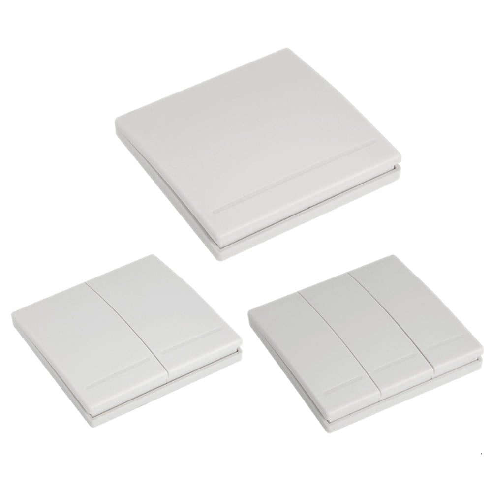 Wall Panel Wireless Remote Transmitter 1 2 3 Button RF Controller Switch For Light Lamp 433MHz