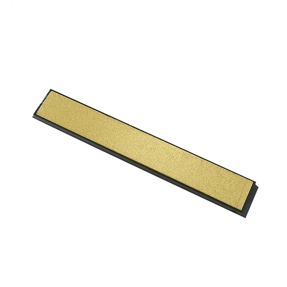 3Pcs Titanium Coated Diamond Knifes Sharpener 80/600/1000 Grit Angle Sharpening Sharpen Stone Whetstone Bar with Base
