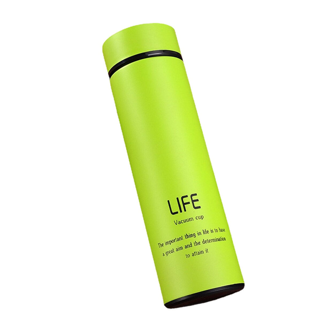 500ml Creative Stainless Steel Thermos Vacuum Cup Sports Outdoor Portable Straight Body Cup