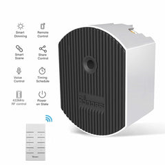 Smart Dimmer Switch DIY Smart Home Mini Switch Module Adjust Light Brightness APP/Voice/RM433 RF Remote Control Work with Alexa Google Home 10Pcs