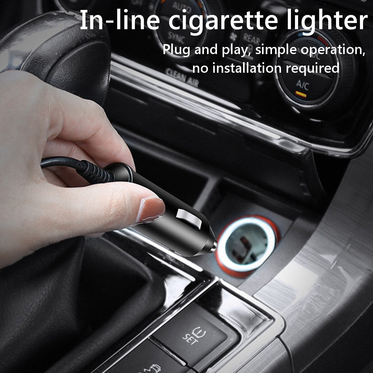 Electric Car Heater Defroster 12V/24V 120W 2 in 1 Cool and Warm Air Fan Fast Heating