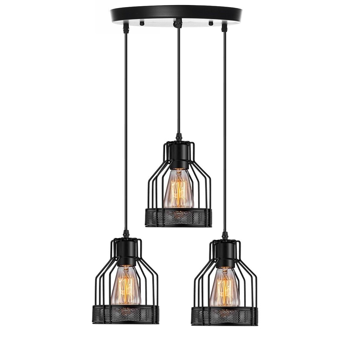 85-240V Modern Pendant Light Ceiling Lamp Hallway Bedroom Home Bar Fixture Decor Without Bulb