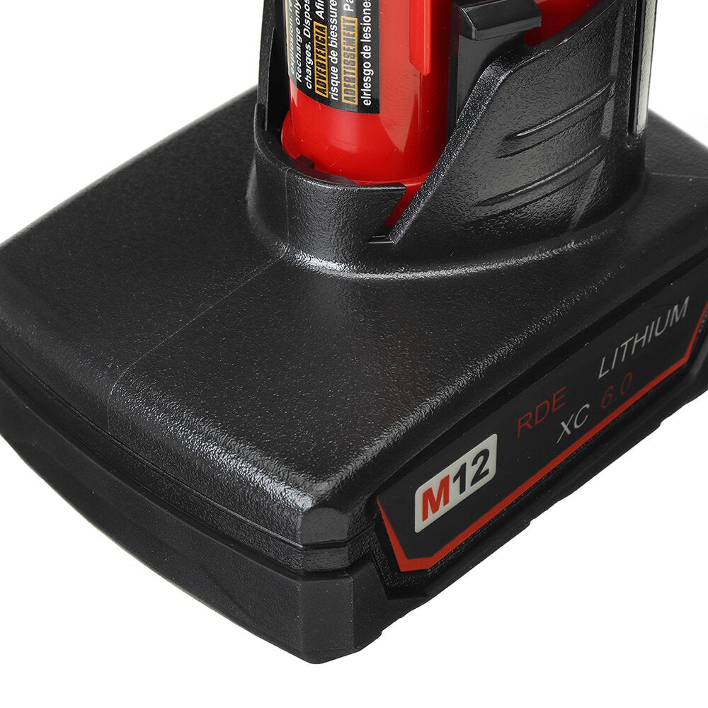 5.0/6.0Ah 12V Replacement Lithium Ion Battery for Milwaukee Cordless Power Tools