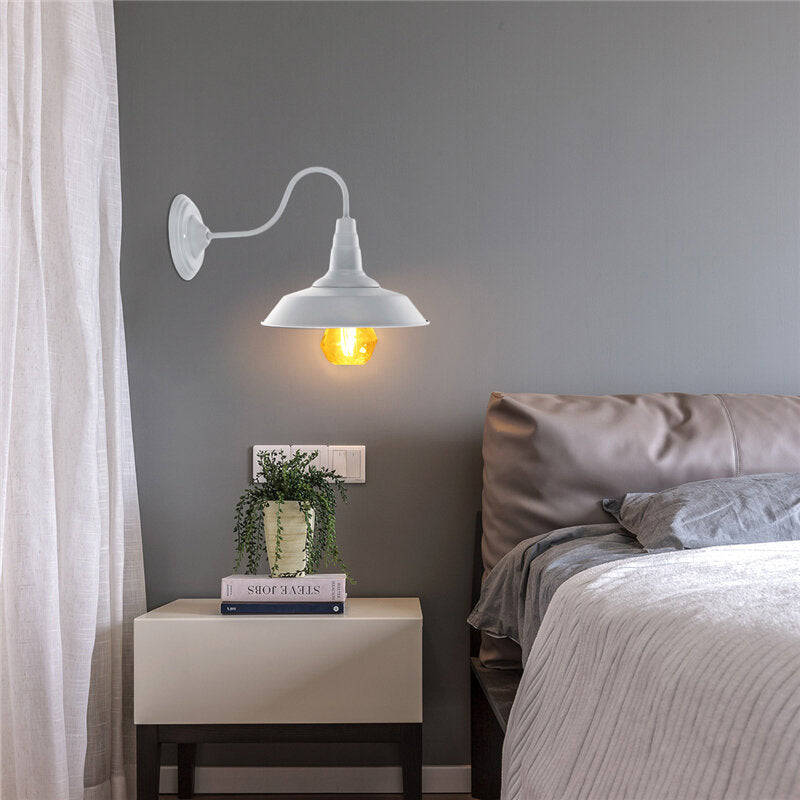 Vintage Industrial Factory Iron Wall Lamp Light Shade Pendant Lampshade
