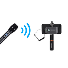Smartphone Wireless Microphone + Hand-held Transmitter