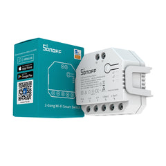 Dual Relay Module WiFi DIY MINI Switch Two Way Power Metering 2 Gang/ Way Switch Timing Smart Home Work with eWeLink APP