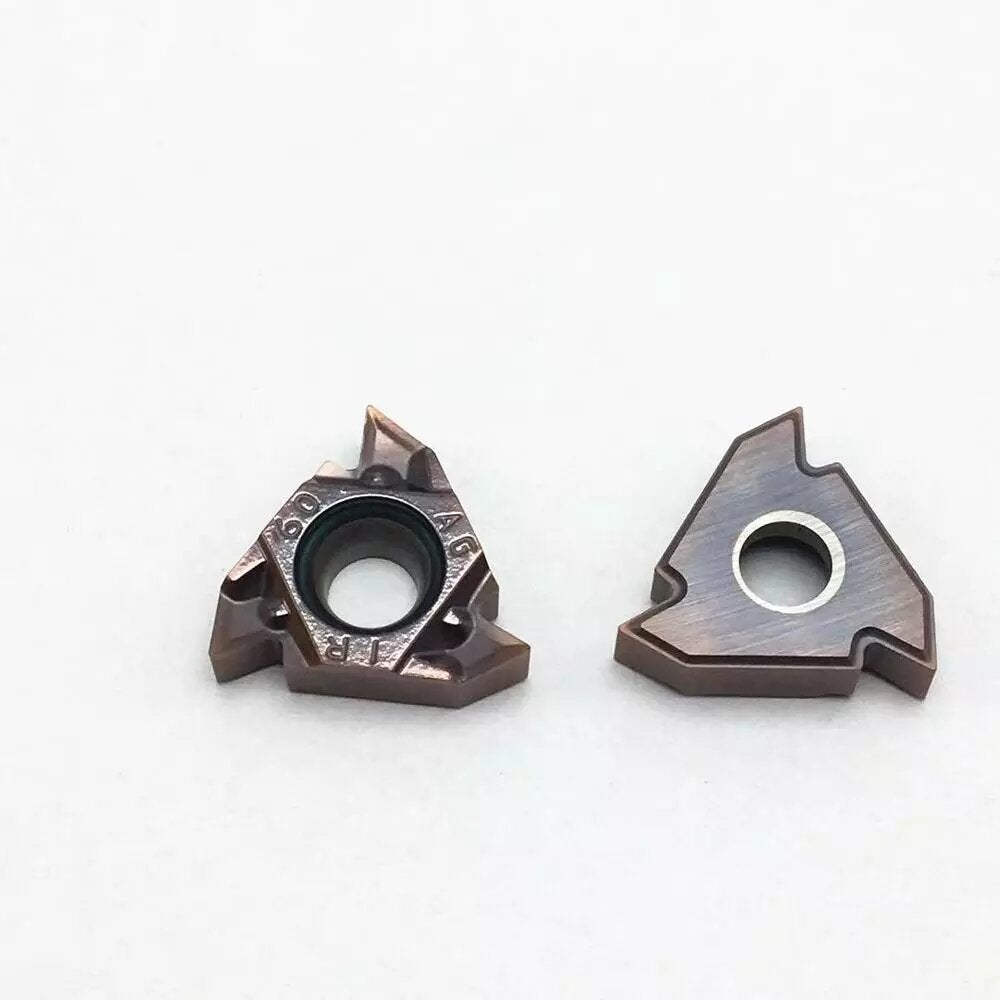 10pcs Thread Turning Tools Carbide Insert Lathe Cutter Tool Turning Insert
