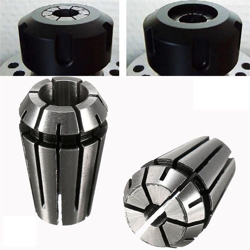 2pcs ER11 1/4 1/8 Inch Spring Collet Set for CNC Milling Lathe Tool Chuck