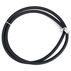 3FT Fuel Hose Oil Gas Line Pipe PTFE Nylon Stainless Steel Hose