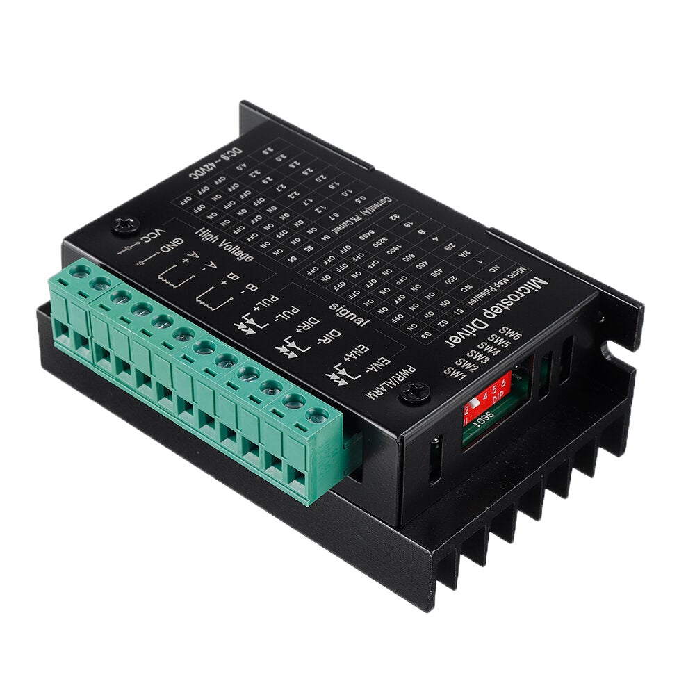 Stepper Motor Driver 0.5-4.0A DC 9-42V for 35/39/42/57 Stepper Motor CNC Engraving Machine