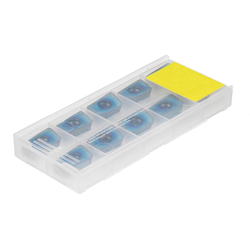 10pcs HRC52 Bule Nano Coating APMT1604PDER NB7010 25R0.8 Carbide Inserts for Mill Cutter CNC Tool
