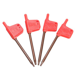 4pcs 7/8/10/12mm Lathe Boring Bar Turning Tool With 10pcs CCMT0602 Inserts
