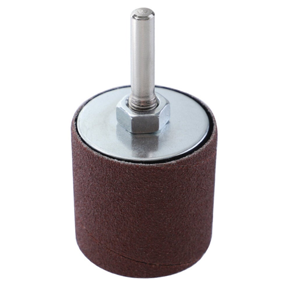 80/120 Grit Sanding Drum Kit with 3/6mm Shank Sanding Mandrels for Rotary Tool
