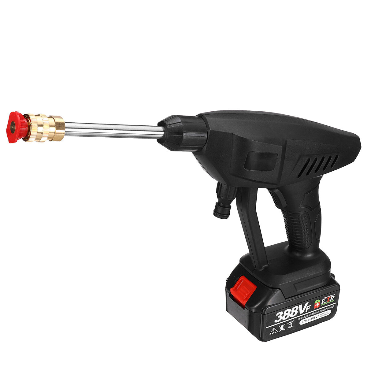 388VF High-pressure Water Pump Car Waher Guns Portable Cordless Electric Sprayer Cleaner Tools