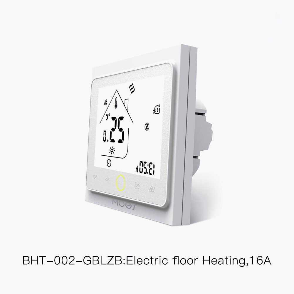 Smart Thermostat Temperature Controller Hub Required Water/Electric floor Heating Water/Gas Boiler with Alexa Google Home