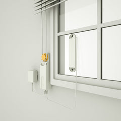 DIY Smart Motorized Chain Roller Blinds Curtain Shade Shutter Drive Motor Powered By Solar Panel and Charger Bluetooth APP Control
