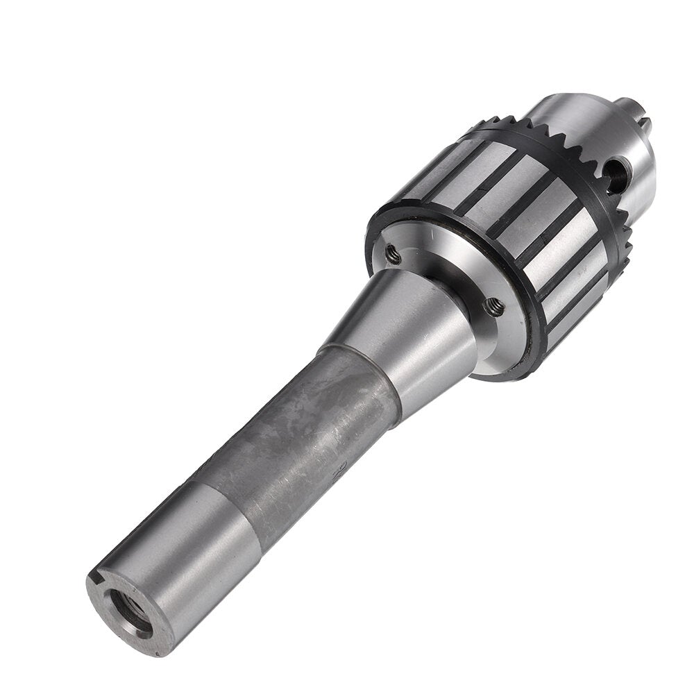 Heavy Duty Lathe Drill Chuck 13mm Capacity with Shank Precision Integrated with Key Whrench