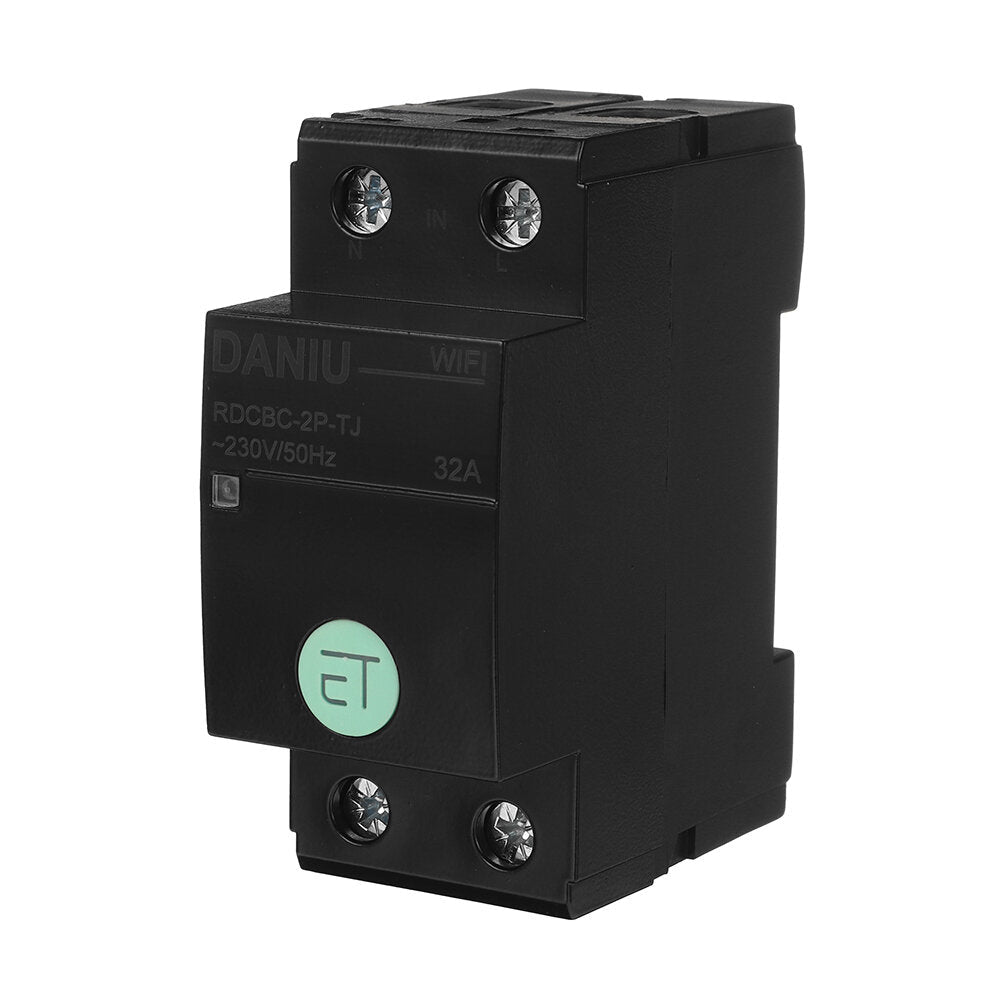 WiFi Circuit Breaker Time Timer Relay Switch Smart House Voice Remote Control by TUYA APP for Amazon Alexa Google Home