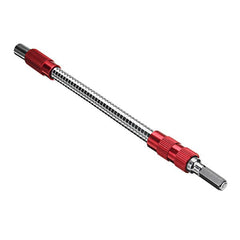 200mm Metal Flexible Extension Drill Shaft 1/4 Inch Hex Screwdriver Bit Holder