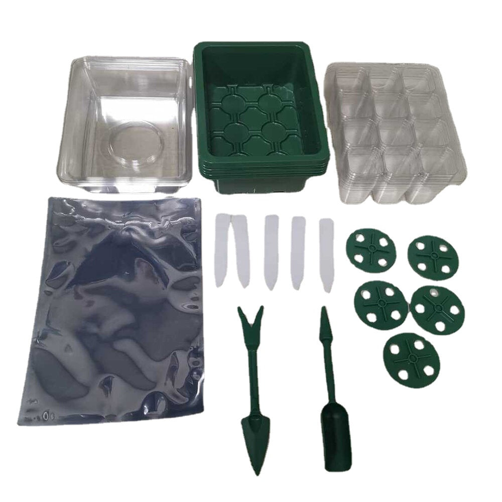 6/12 Holes Plant Seed Grows Box Nursery Seedling Starter Garden Yard Tray Hot Hole for Garden Nursery Seedling Starter