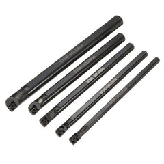 5pcs 6/7/8/10/12mm Lathe Boring Bar Tunring Tool With 5pcs CCMT0602 Insert
