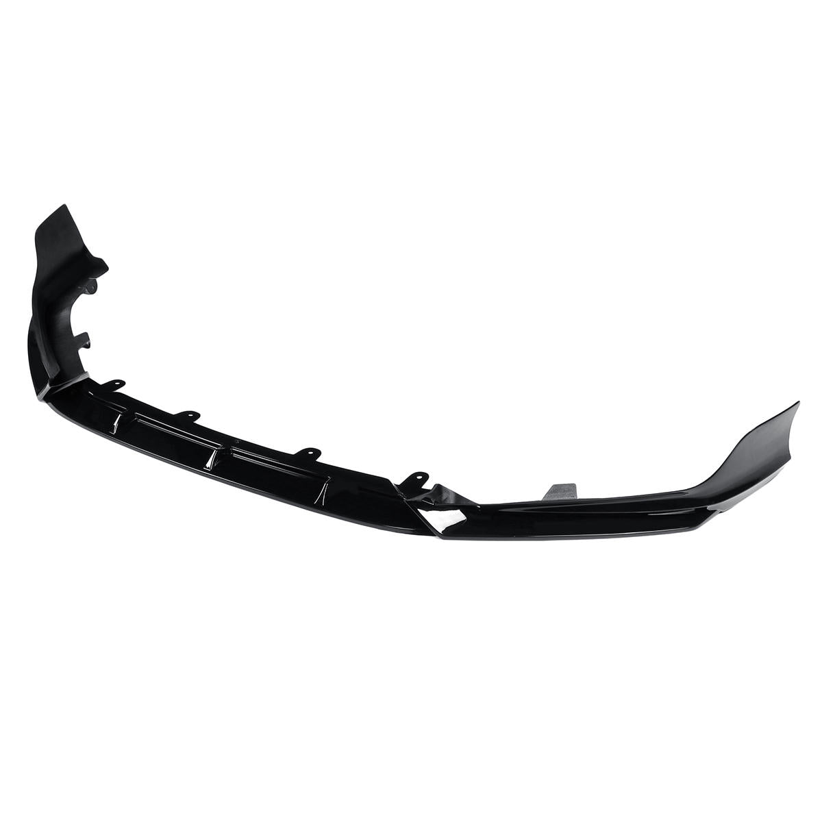 Painted Black Pearl Front Bumper Lip Protector Splitter Kit
