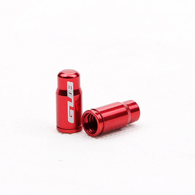 50Pcs Aluminum Alloy Bike Bicycle Presta Valve Cap CNC Cycling Dustproof Air Cover