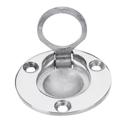 50x41mm Stainless Steel Circle Recessed Flush Ring Pull Handle Hatch Locker Boat Hatch Handle