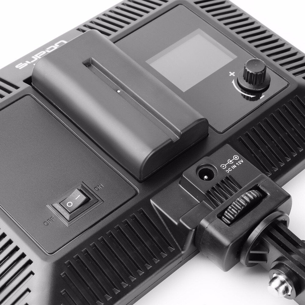 LED Video Light for Camera Camcorder Tripod Photography Lighting for Portrait Video Recording Dimmable DSLR Studio Lamp