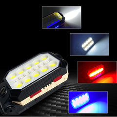 LEDs Ultra Bright Foldable Camping Lamp Super Bright Portable Survival Lanterns With Magnet Bracket Outdoor Waterproof Emergency Work Light