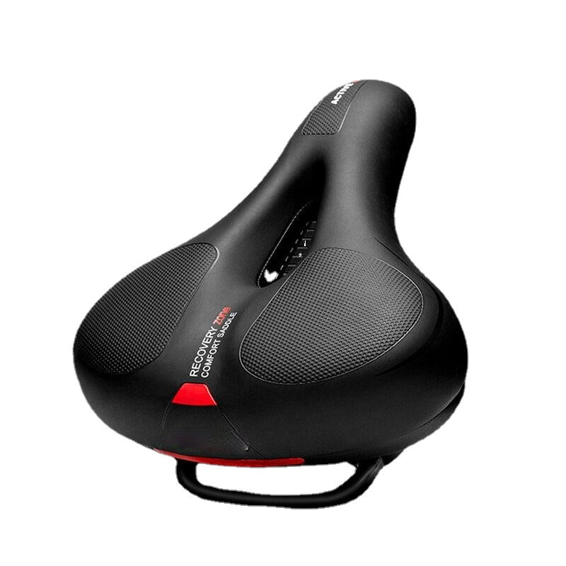Bike Saddle Rainproof PU Surface Soft Foam Shockproof Streamlined