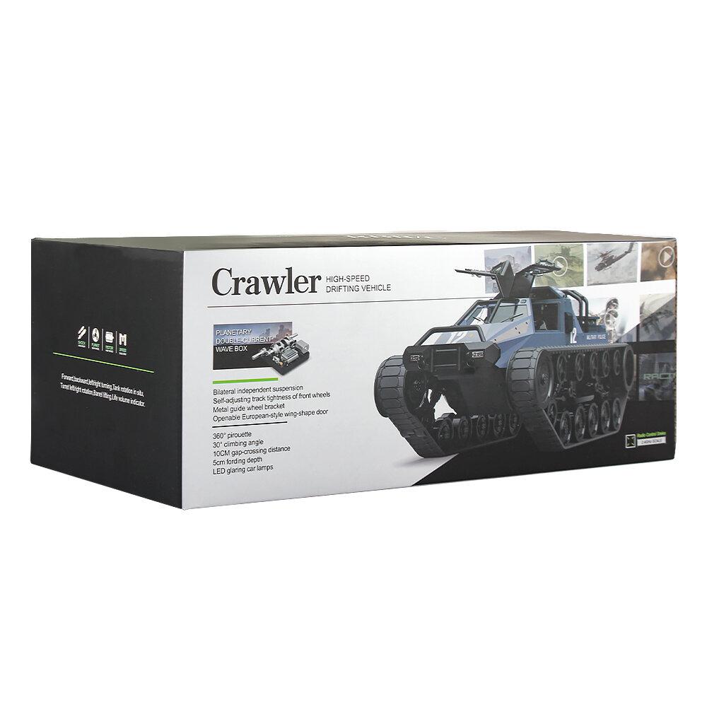 RC Tank Car Kit Need to Assemble 2.4G High Speed Full Proportional Control RC Vehicle Model Without Electronic Element No Transmitter No Battery