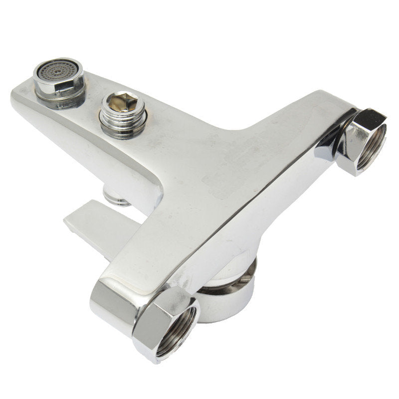 Modern Bathroom Tap Tub Shower Faucet Wall Mount Head Bath Valve Mixer
