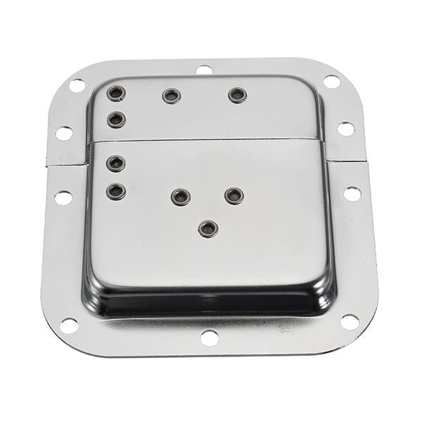 Twist Butterfly Draw Latch Rotary Turn Cold Rolled Silver Recessed