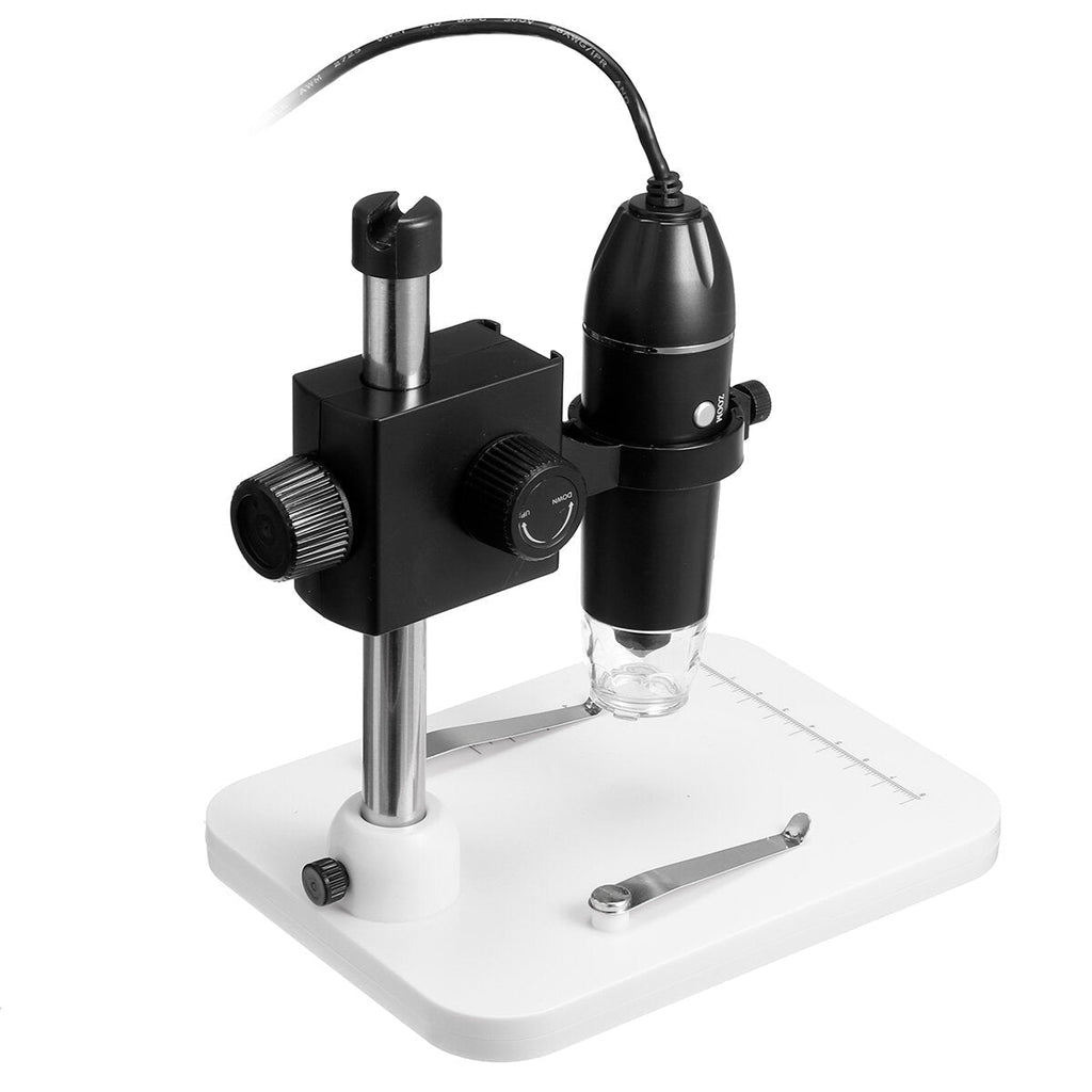 USB 3 in 1 Digital Microscope Endoscope HD 1080P Magnifier 1600X 8LEDCamera with Stand