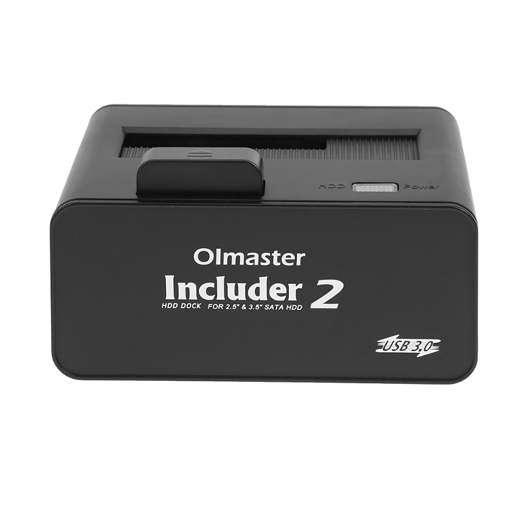 2.5'' 3.5'' SATA External Hard Drive Docking Station USB3.0 Mobile Hard Disk Box Base Hard Drive Dock SSD HDD Enclosure