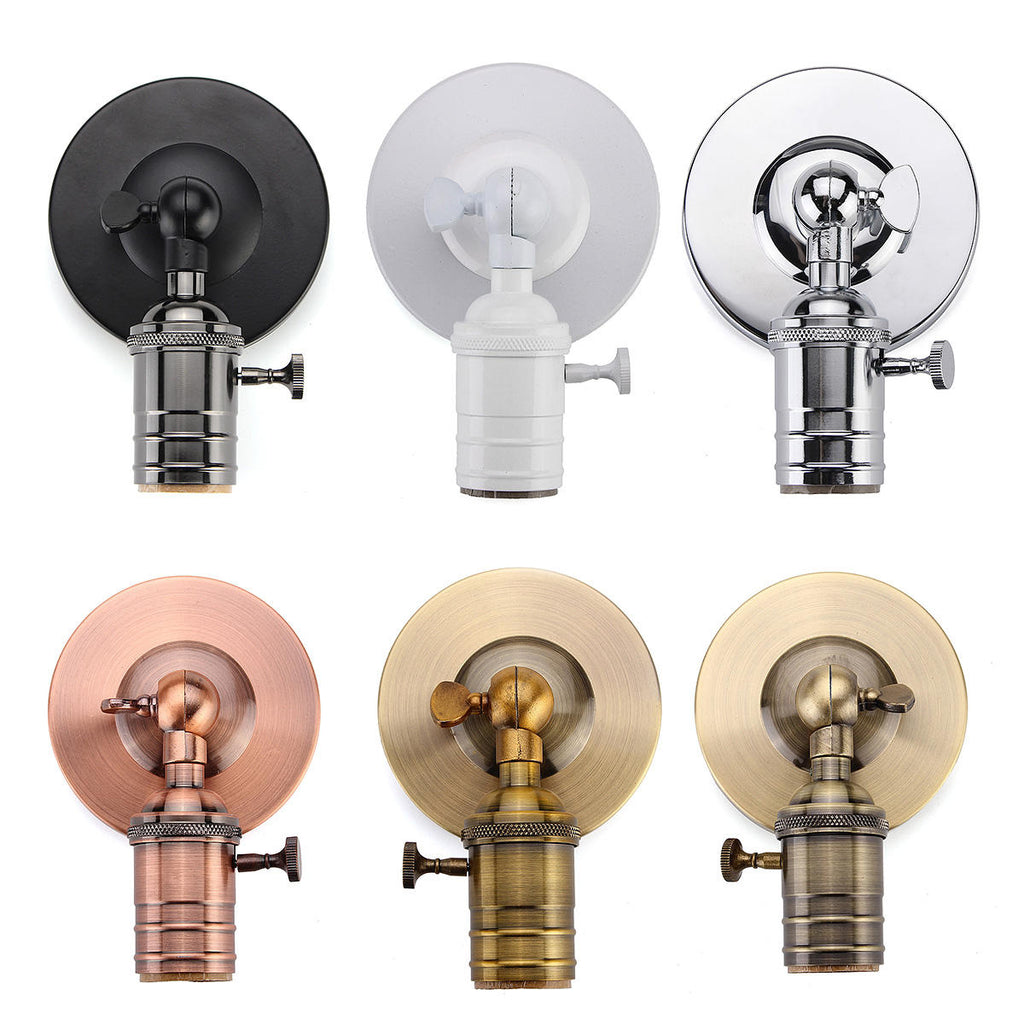 Modern Edison Vintage Ceiling Light Wall Lamp Bulb Holder Socket Sconce