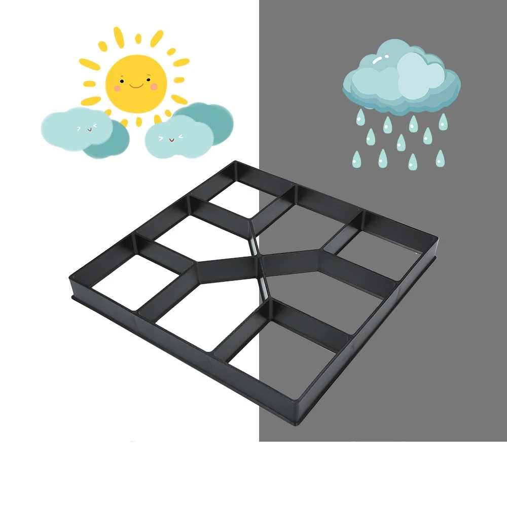Paving Mould Square Brick Stone Road Path Maker Mould